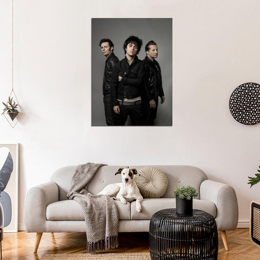 Green Day Punk Rock Band Music Art Wall Art Print Poster