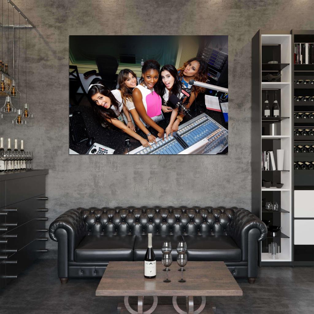 Fifth Harmony Pop Band Music Art Wall Art Print Poster