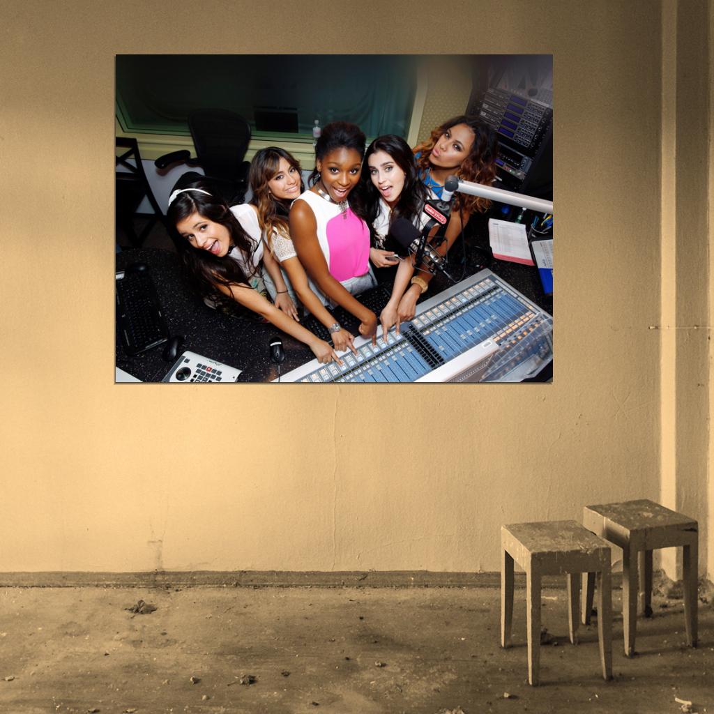 Fifth Harmony Pop Band Music Art Wall Art Print Poster