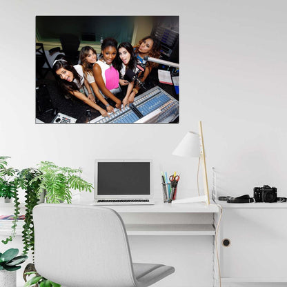 Fifth Harmony Pop Band Music Art Wall Art Print Poster