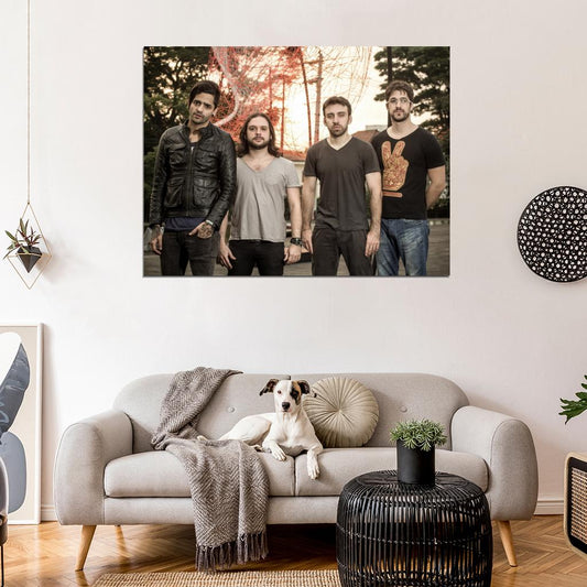 Fresno Pop Rock Band Music Art Wall Art Print Poster