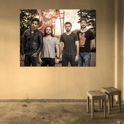 Fresno Pop Rock Band Music Art Wall Art Print Poster