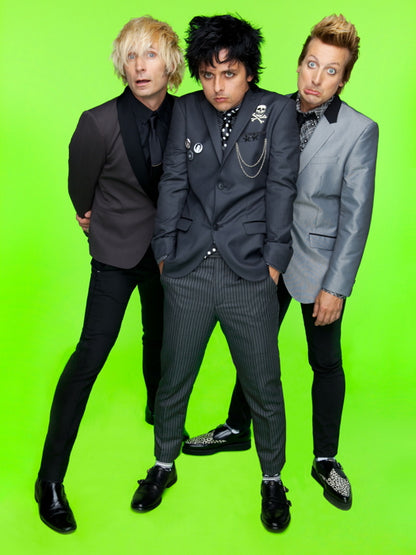 Green Day Funny Punk Rock Band Music Art Wall Art Print Poster