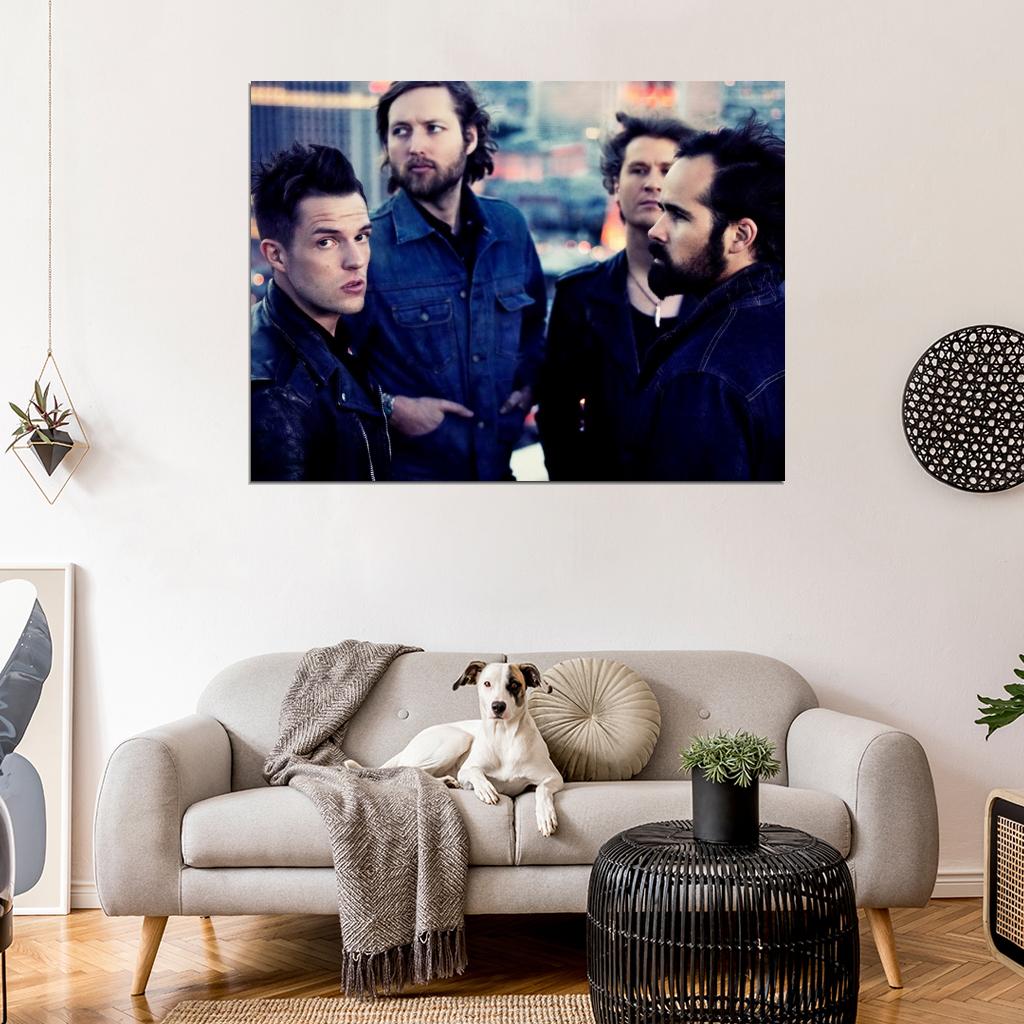 The Killers Rock Band Music Art Wall Art Print Poster