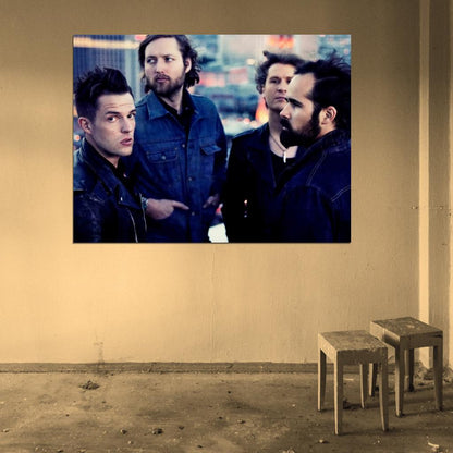 The Killers Rock Band Music Art Wall Art Print Poster