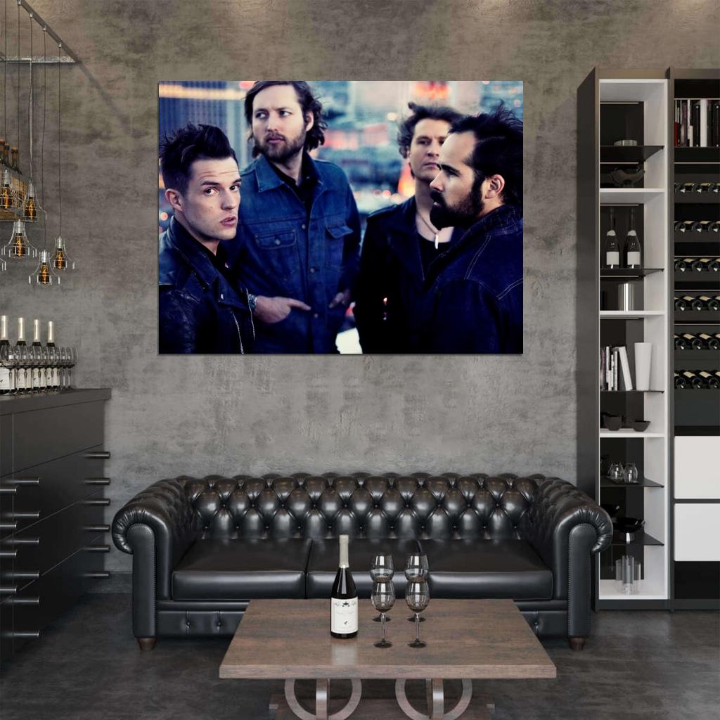 The Killers Rock Band Music Art Wall Art Print Poster