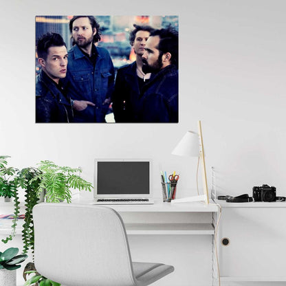 The Killers Rock Band Music Art Wall Art Print Poster