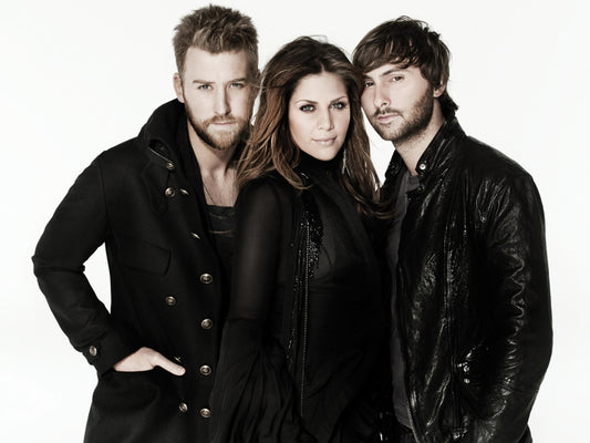 Lady Antebellum Country Pop Band Music Art Wall Art Print Poster