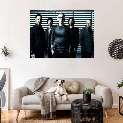 Linkin Park Rock Band Music Art Wall Art Print Poster