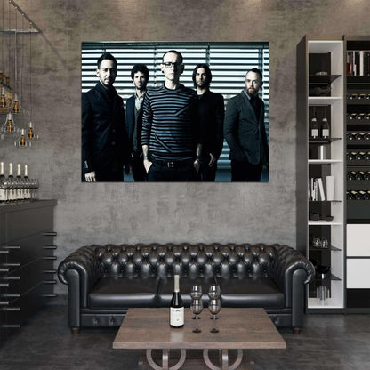 Linkin Park Rock Band Music Art Wall Art Print Poster