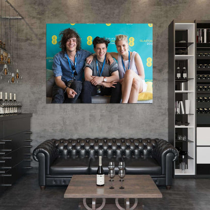 London Grammar Indie Trip Pop Band Music Art Wall Art Print Poster