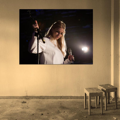 London Grammar Hannah Reid Indie Pop Band Music Art Wall Art Print Poster