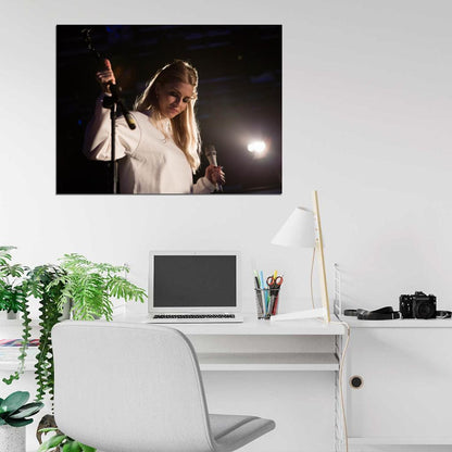 London Grammar Hannah Reid Indie Pop Band Music Art Wall Art Print Poster