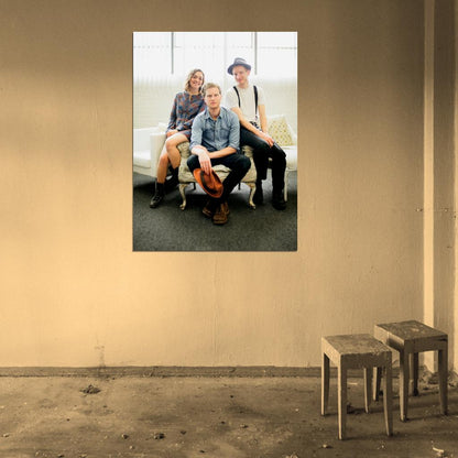 The Lumineers Indie Folk Rock Band Music Art Wall Art Print Poster