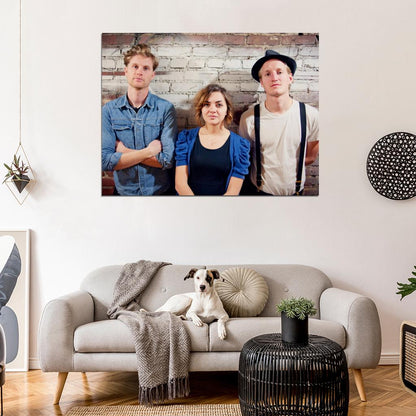 The Lumineers Indie Folk Rock Band Music Art Wall Art Print Poster