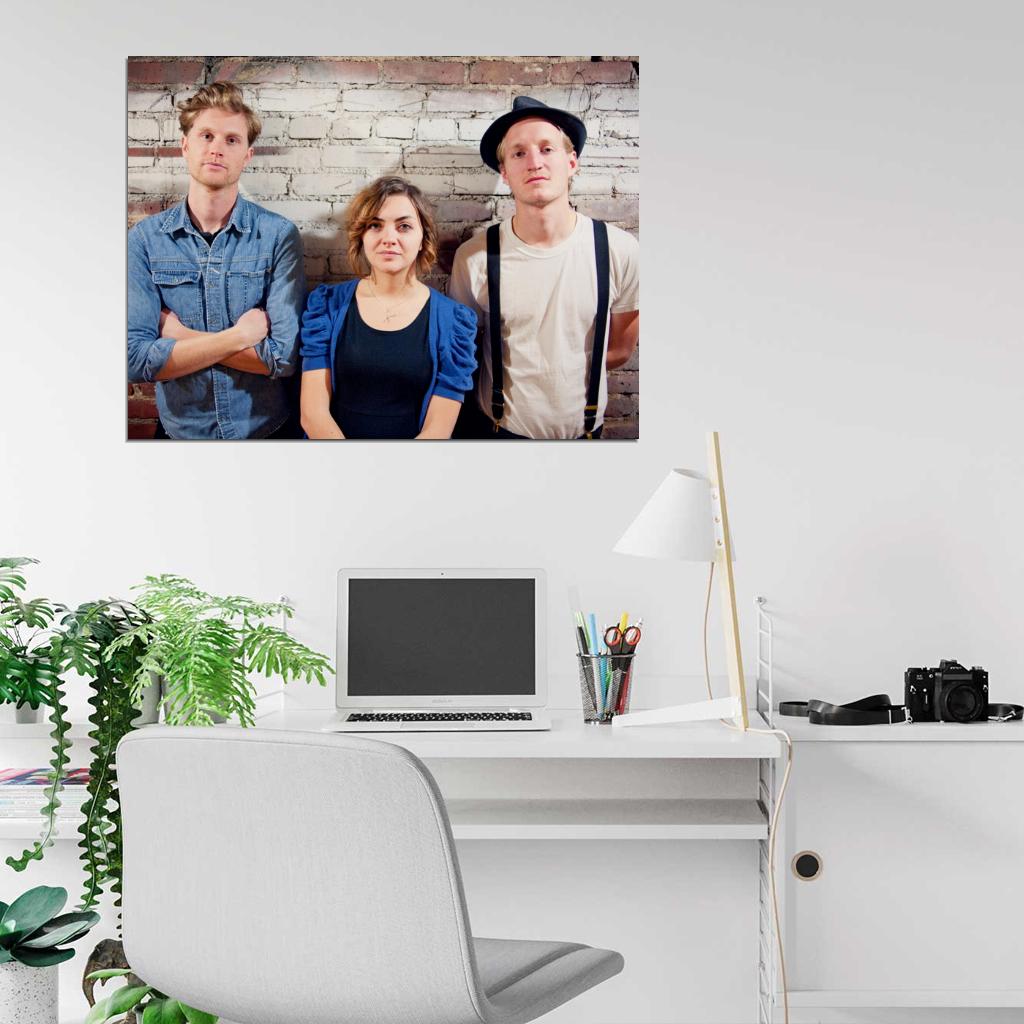The Lumineers Indie Folk Rock Band Music Art Wall Art Print Poster