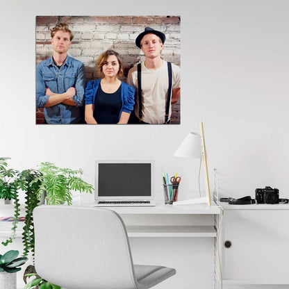 The Lumineers Indie Folk Rock Band Music Art Wall Art Print Poster