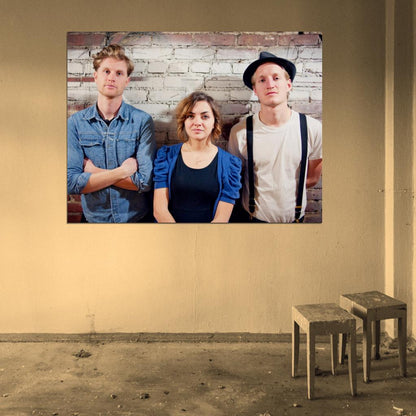 The Lumineers Indie Folk Rock Band Music Art Wall Art Print Poster