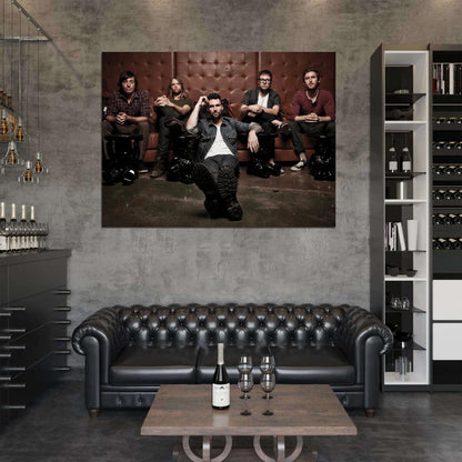 Maroon 5 Pop Rock Band Music Art Wall Art Print Poster