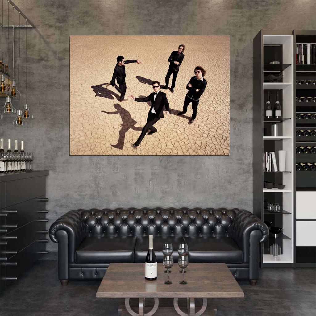 The Killers Indie Rock Band Music Art Wall Art Print Poster