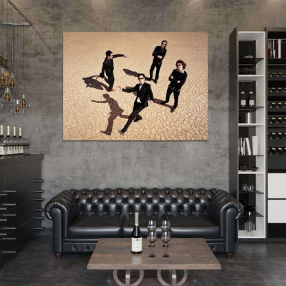 The Killers Indie Rock Band Music Art Wall Art Print Poster