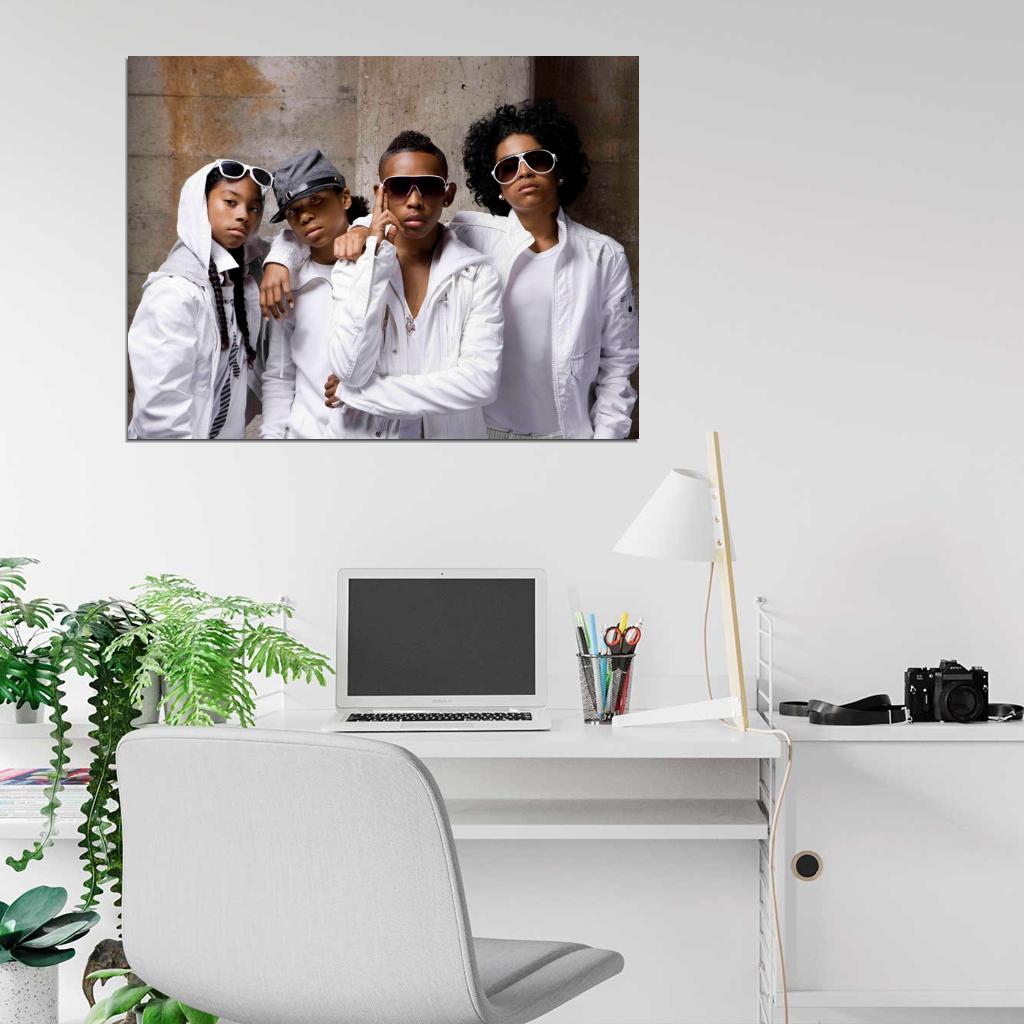 Mindless Behavior R&B Pop Band Music Art Wall Art Print Poster