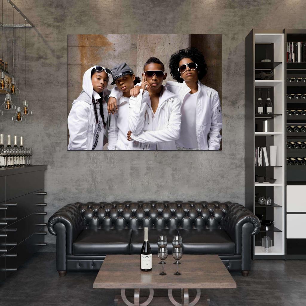 Mindless Behavior R&B Pop Band Music Art Wall Art Print Poster