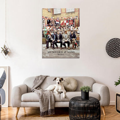 Mumford & Sons Folk Rock Band Music Art Wall Art Print Poster