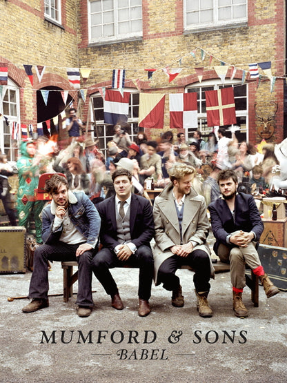 Mumford & Sons Folk Rock Band Music Art Wall Art Print Poster