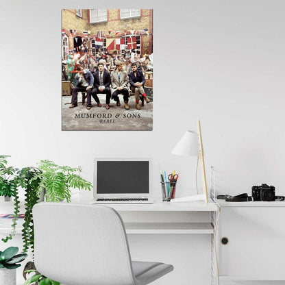 Mumford & Sons Folk Rock Band Music Art Wall Art Print Poster