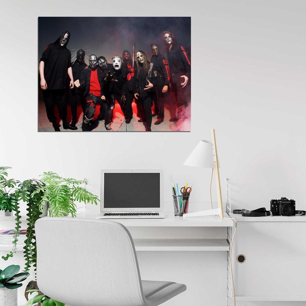 Slipknot Heavy Metal Band Music Art Wall Art Print Poster