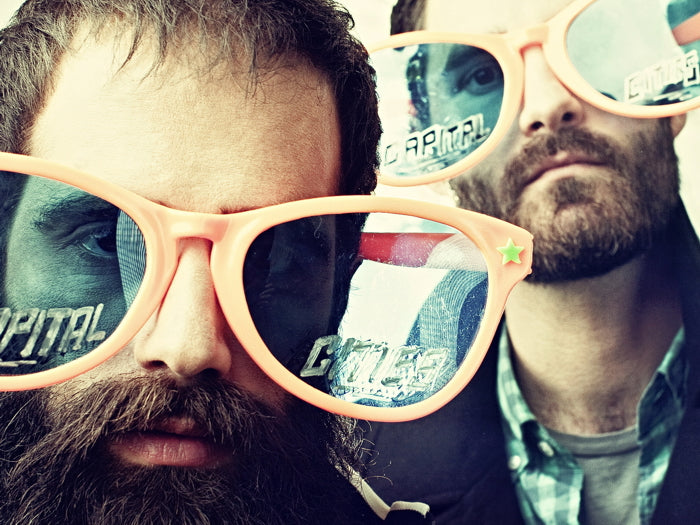 Capital Cities Glasses Indie Pop Band Music Art Wall Art Print Poster