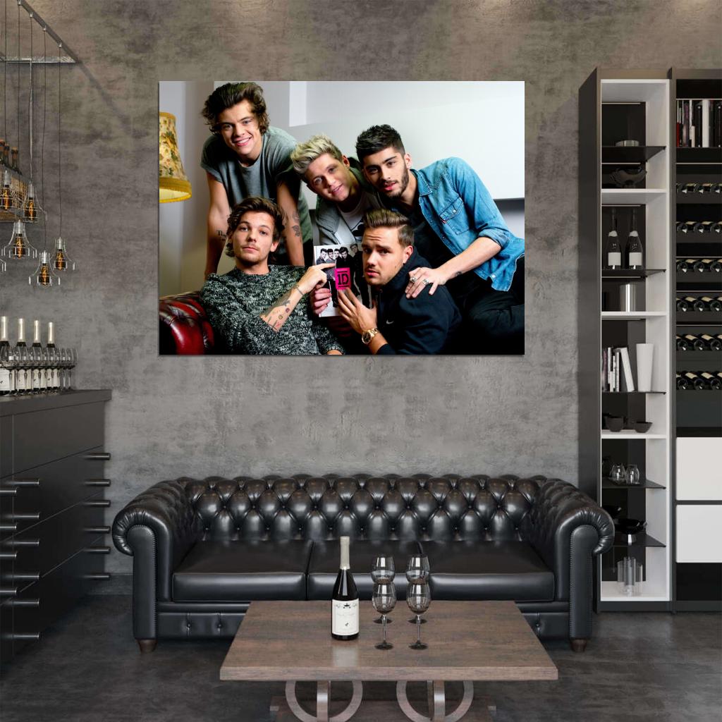 One Direction Pop Band Music Art Wall Art Print Poster