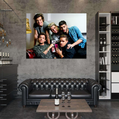 One Direction Pop Band Music Art Wall Art Print Poster