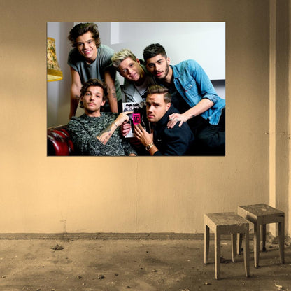 One Direction Pop Band Music Art Wall Art Print Poster