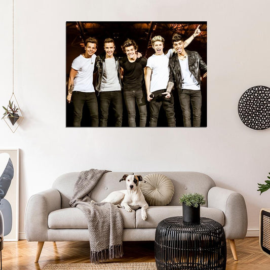 One Direction Funny Pop Band Music Art Wall Art Print Poster