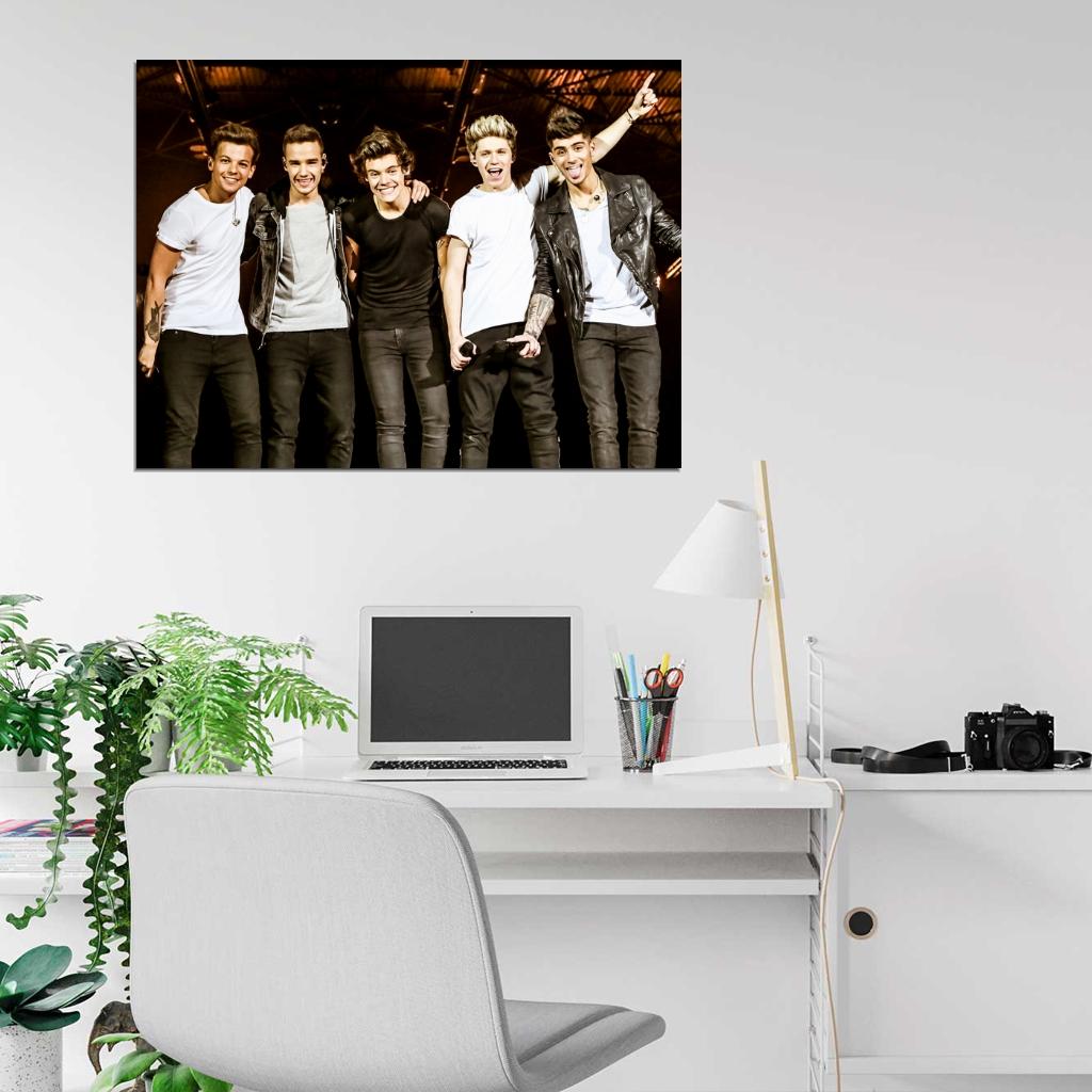 One Direction Funny Pop Band Music Art Wall Art Print Poster