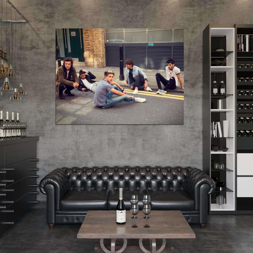 One Direction Pop Band Music Art Wall Art Print Poster