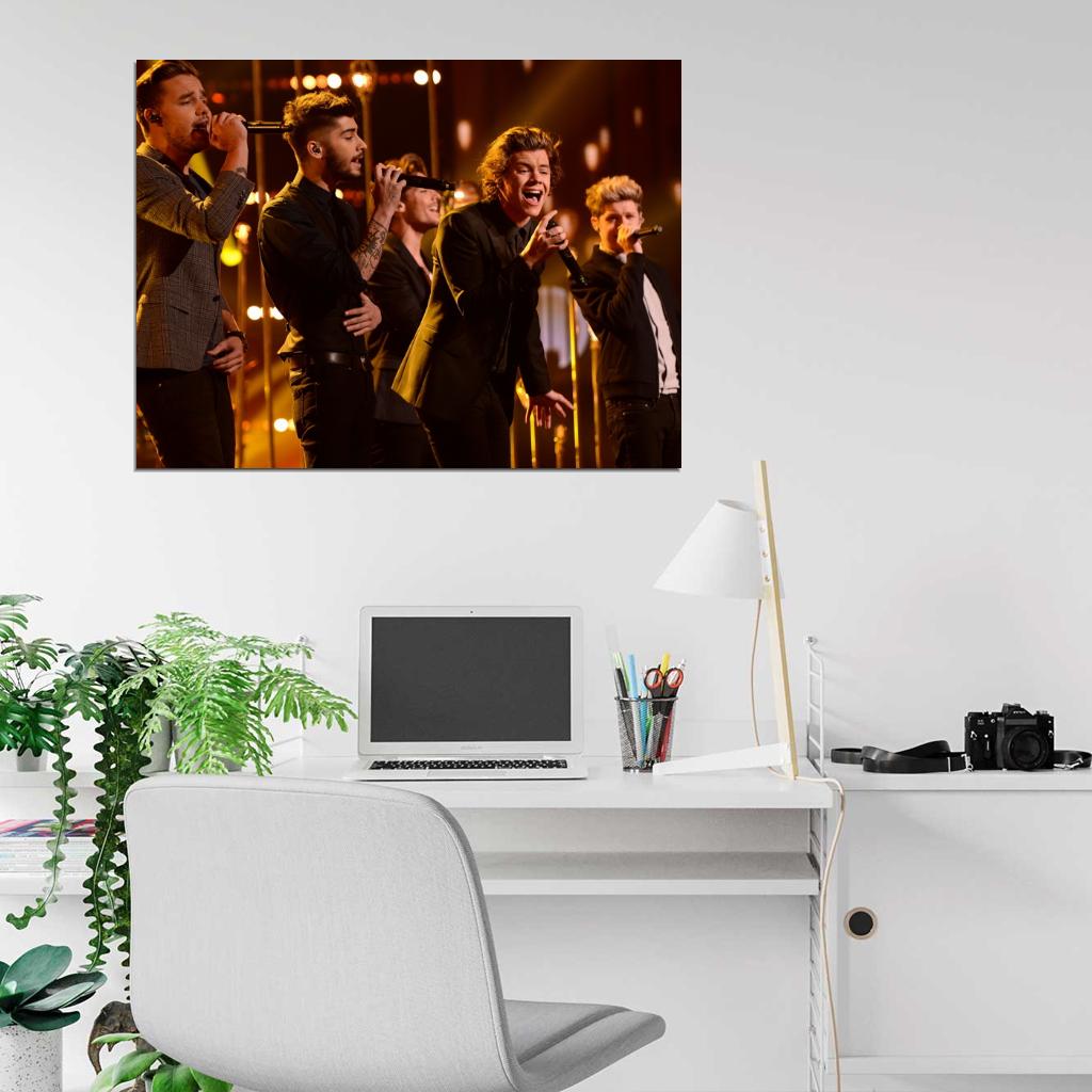 One Direction Pop Rock Band Music Art Wall Art Print Poster