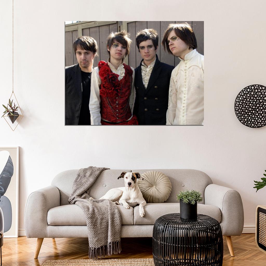 Panic At the Disco Rock Band Music Art Wall Art Print Poster