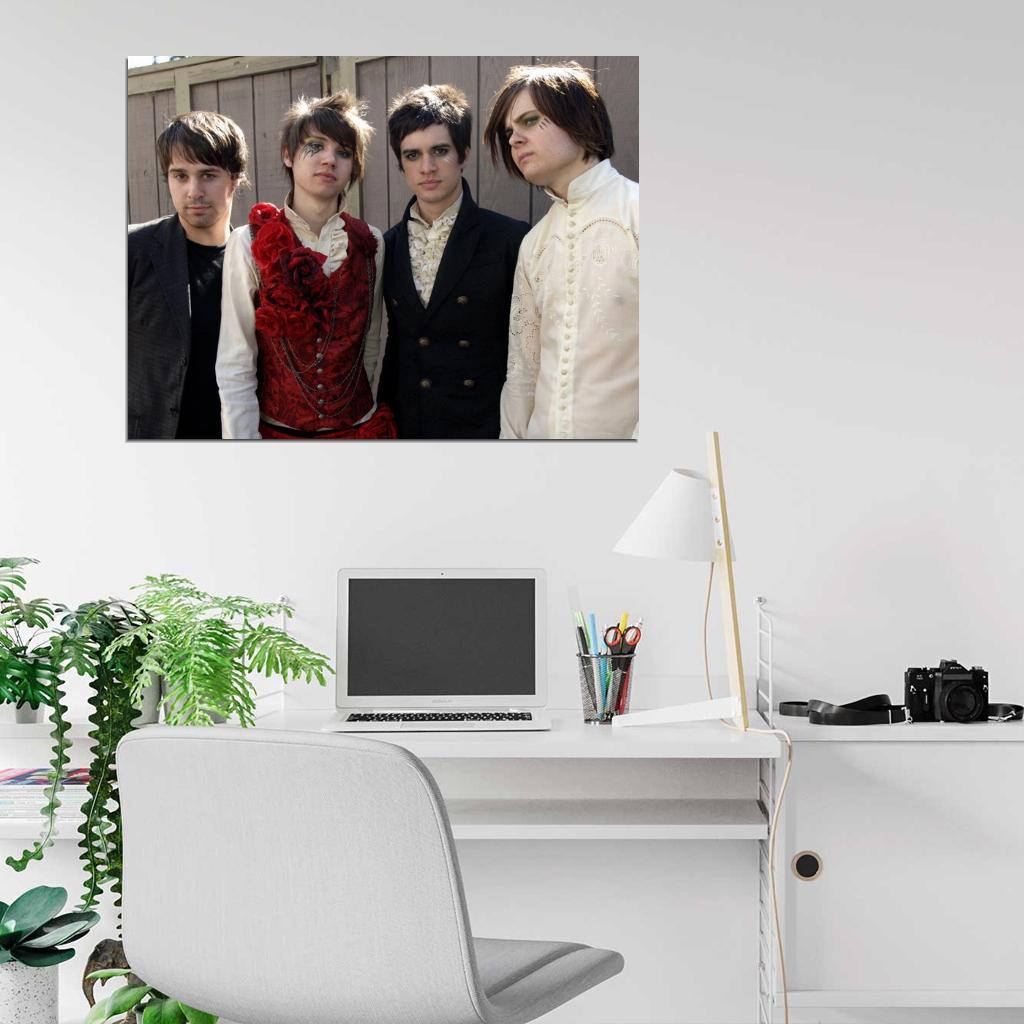 Panic At the Disco Rock Band Music Art Wall Art Print Poster