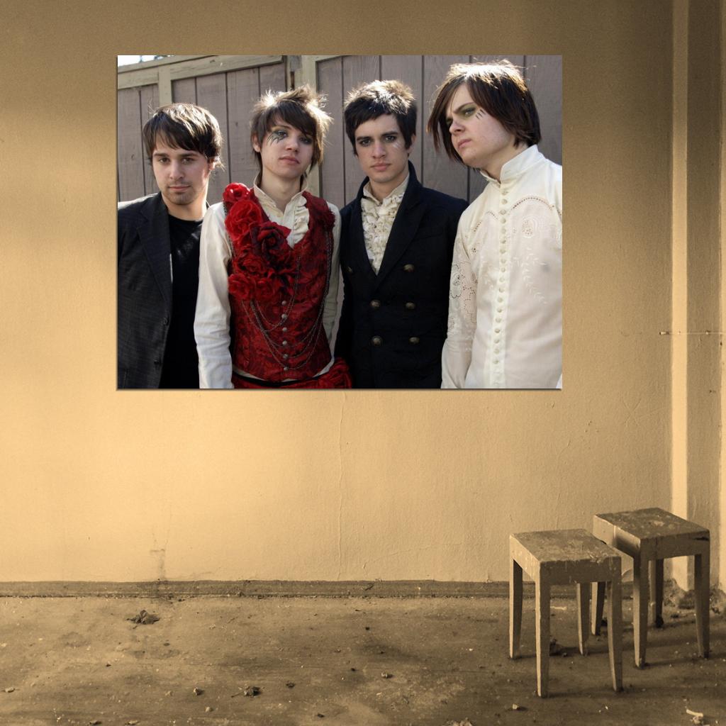 Panic At the Disco Rock Band Music Art Wall Art Print Poster