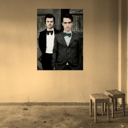 Panic at the Disco Spencer Smith Brendon Urie Pop Punk Band Music Art Wall Art Print Poster