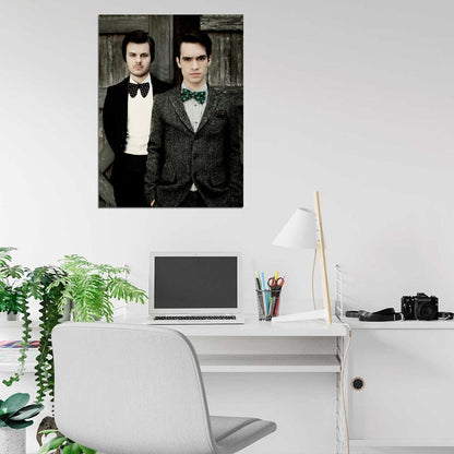 Panic at the Disco Spencer Smith Brendon Urie Pop Punk Band Music Art Wall Art Print Poster