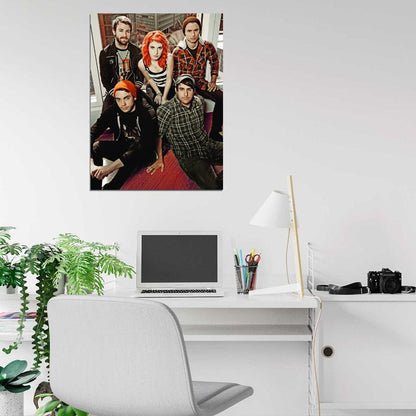 Paramore Rock Band Music Art Wall Art Print Poster