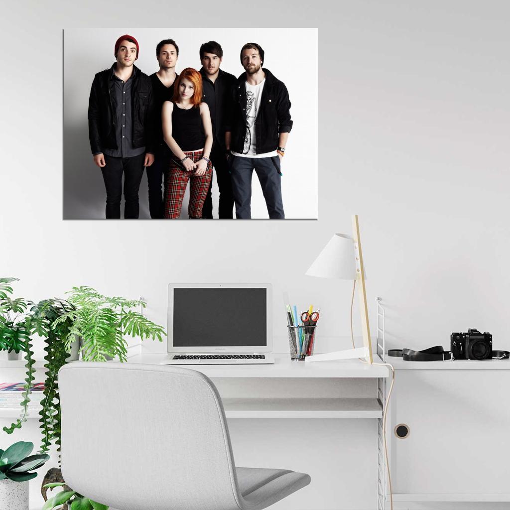 Paramore Pop Punk Rock Band Music Art Wall Art Print Poster