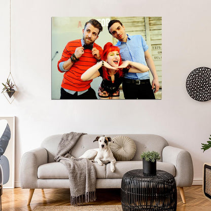 Paramore Hayley Williams Rock Band Music Art Wall Art Print Poster