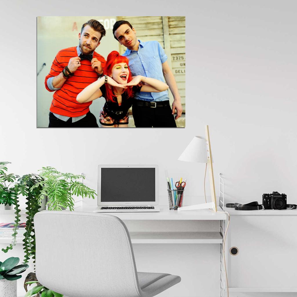 Paramore Hayley Williams Rock Band Music Art Wall Art Print Poster