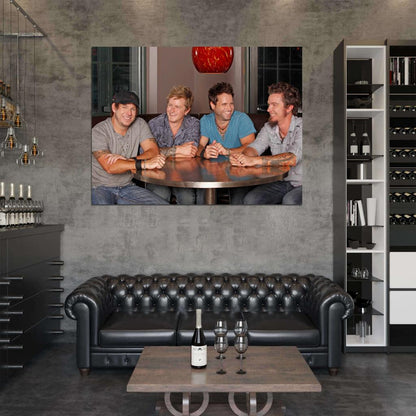 Parmalee Country Band Music Art Wall Art Print Poster