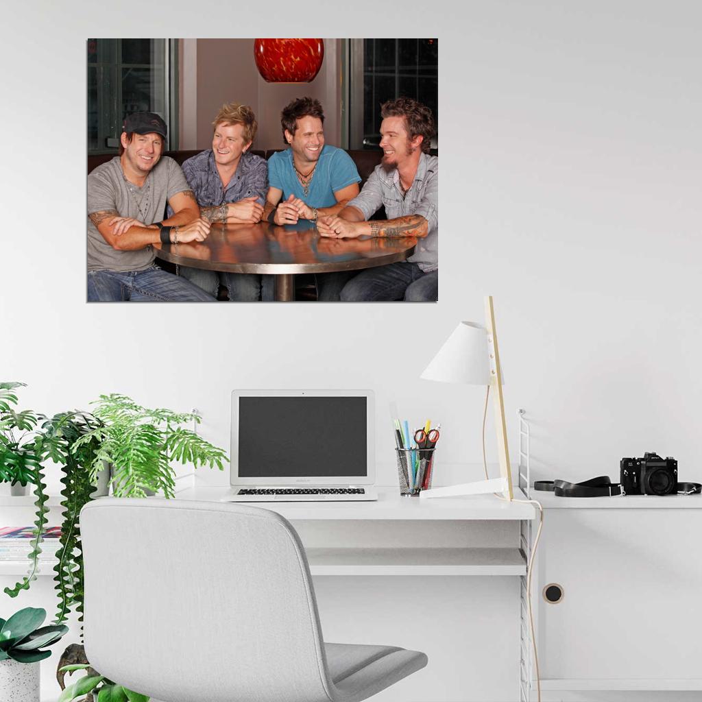 Parmalee Country Band Music Art Wall Art Print Poster